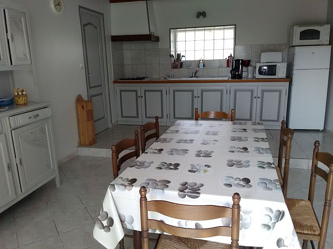 La cuisine aménagée