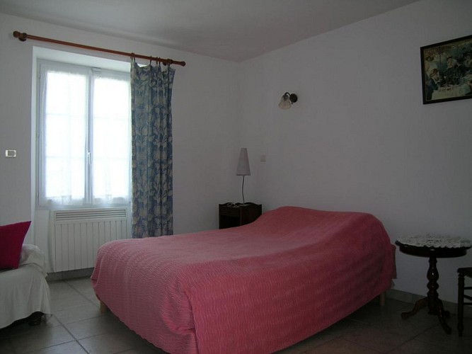 Chambre 1 au rez-de-chaussée