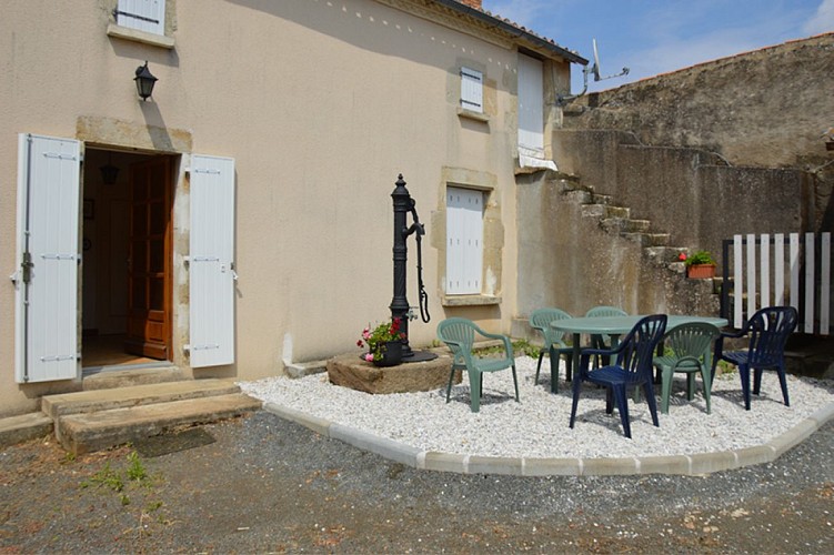 Extérieur Meublé Gite de la Motte Germond Bouillé Saint Varent 