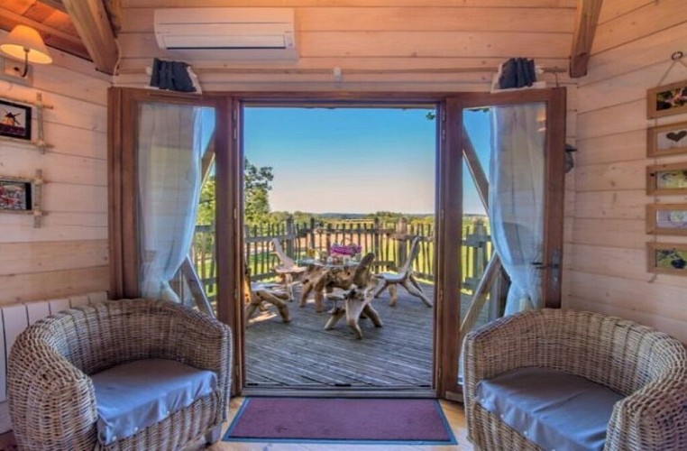 Cabanes perchées dans les arbres