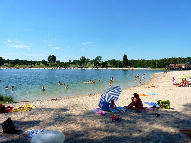 Castel chalets - plage