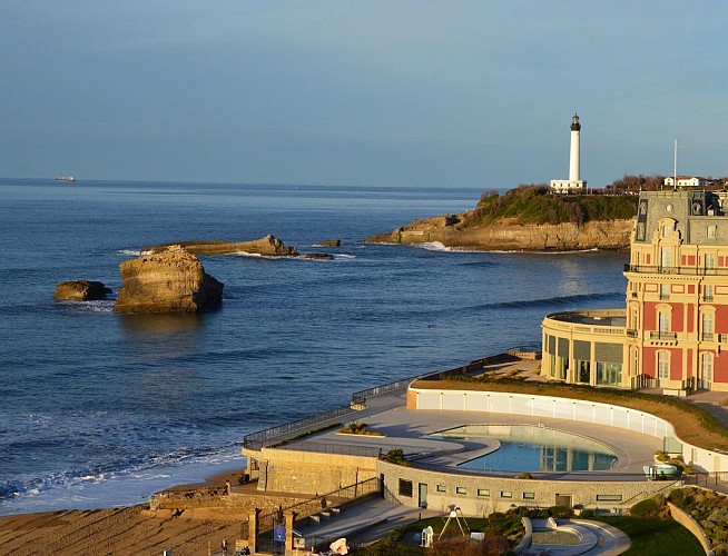 Résidence Victoria Surf - Biarritz - Vue sur l'Hôtel du Palais