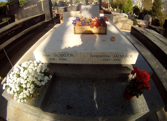 Tombe d'Edith PIAF et de Henri SALVADOR