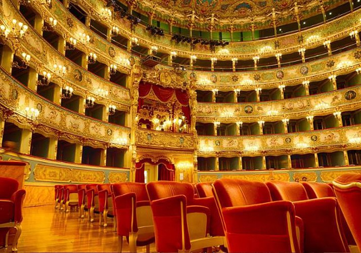 The "La Fenice" opera house in Venice guided visit