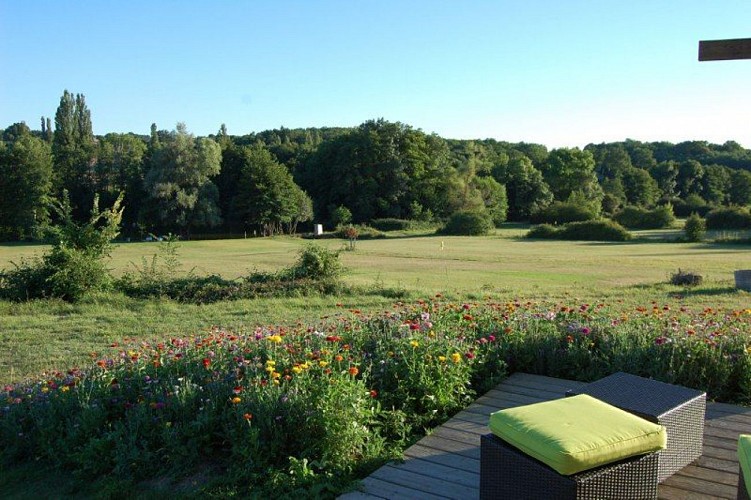 Golf de St Méard-détente-prairie