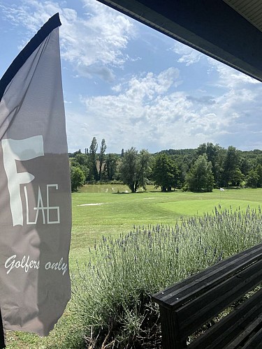 golf vu terrasse