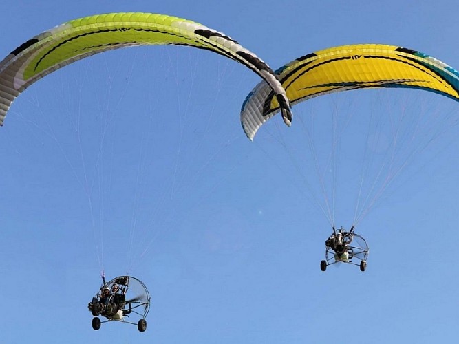 Découverte paramoteur