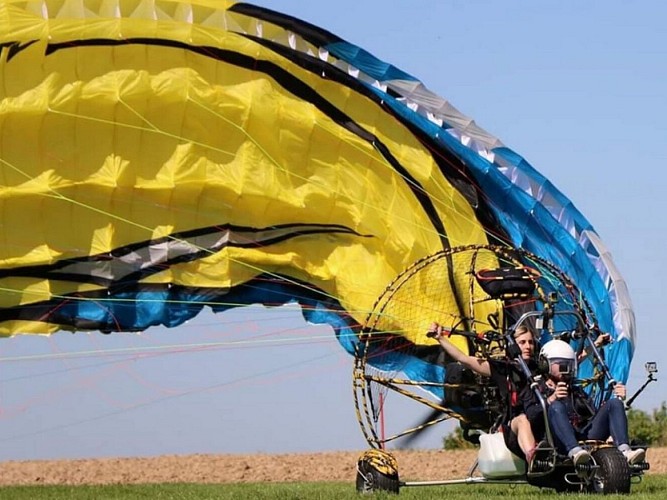 Découverte paramoteur