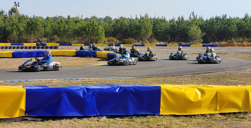 7. karts virage Magescq