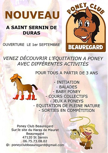 haras-de-mauret poney club Beauregard