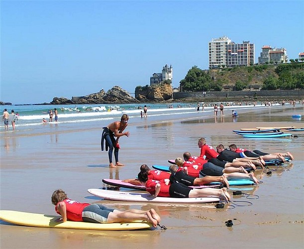 Ecole de surf Jo Moraiz Biarritz