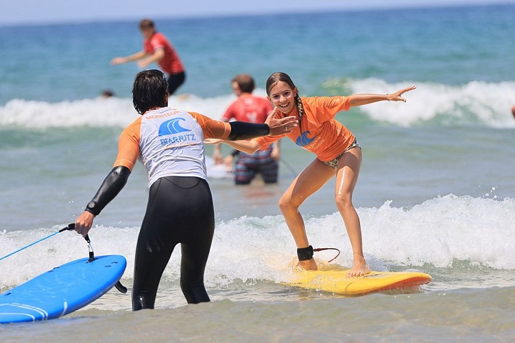 Biarritz Surf Training cours  Enfant