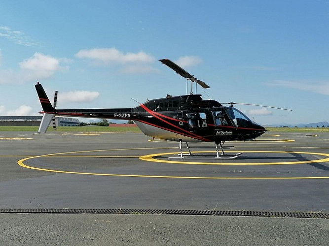 Biarritz Hélicoptère zone atterissage