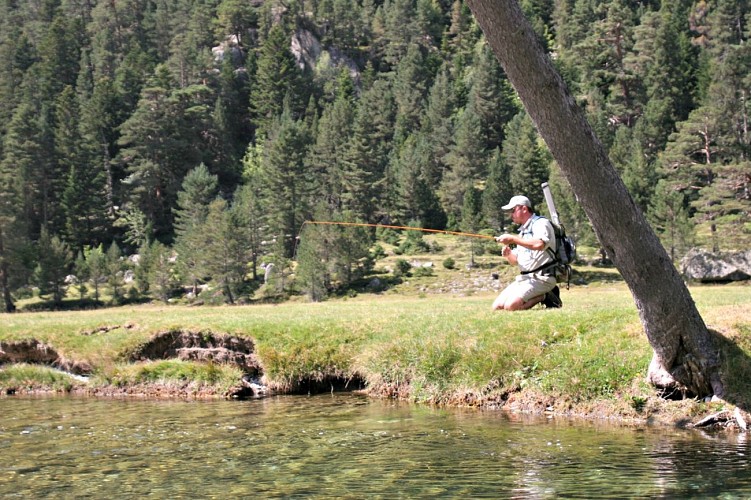 Fabrice Boucher; guide de pêche - Pêcheur