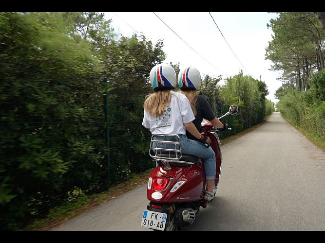 Escapade en scooter - Sobilo - Biarritz