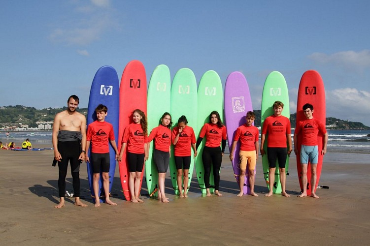 Ecole de Surf Txingudi Groupe