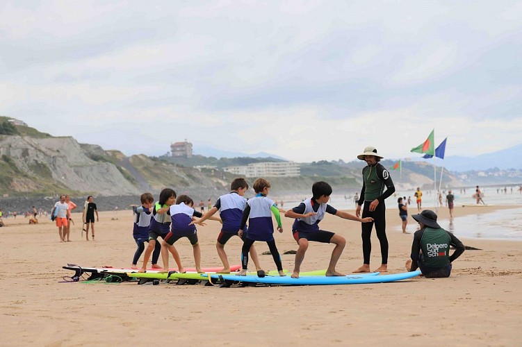 delpero surf school cours surf en groupe