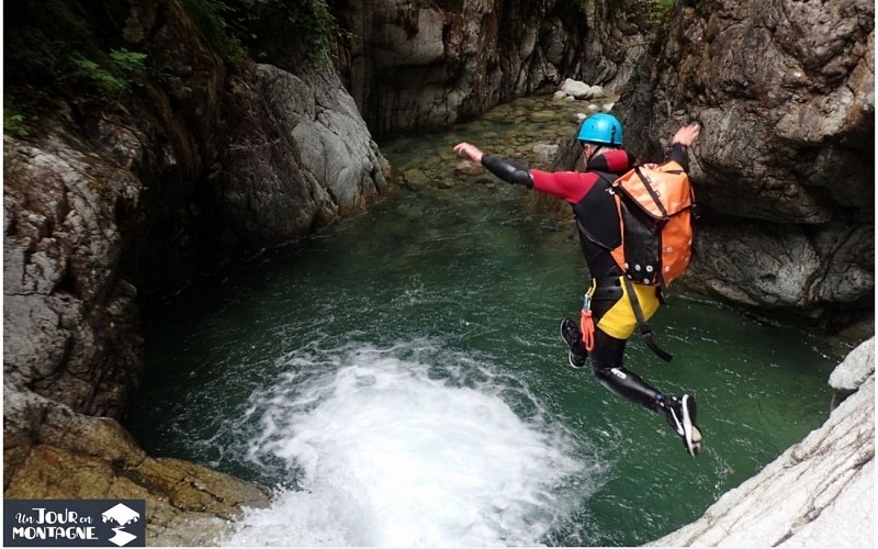 Un jour en montagne - Gan - Canyoning