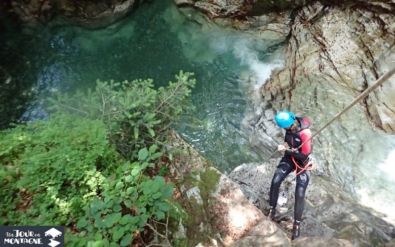 Un jour en montagne - Gan - Descente canyoning