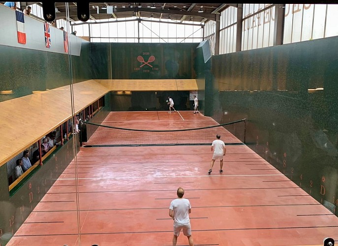 trinquet du Jeu de Paume - Pau - les joueurs