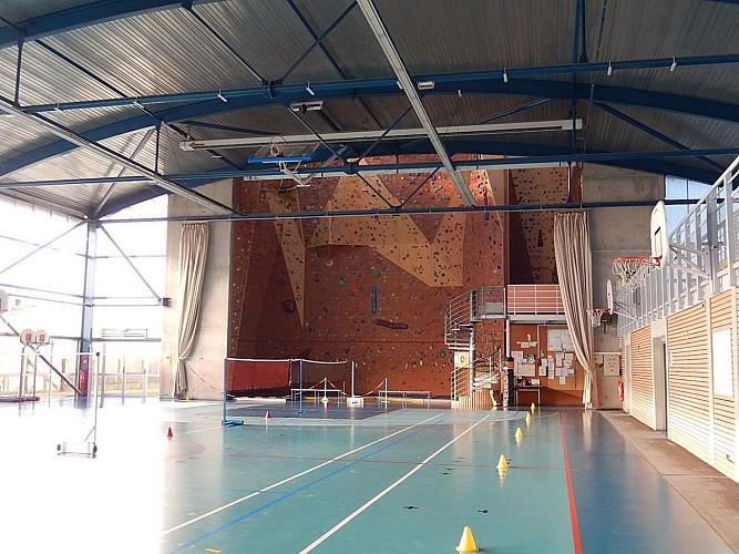 mur escalade - salle