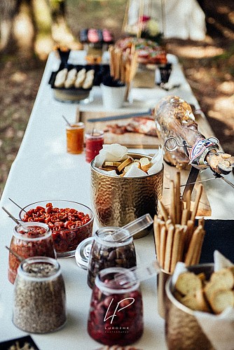Un buffet champêtre