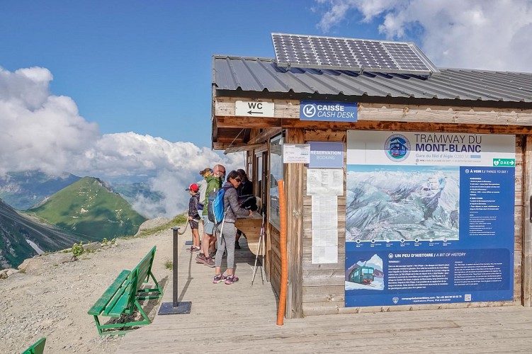 Tramway du Mont-Blanc Nid d'Aigle