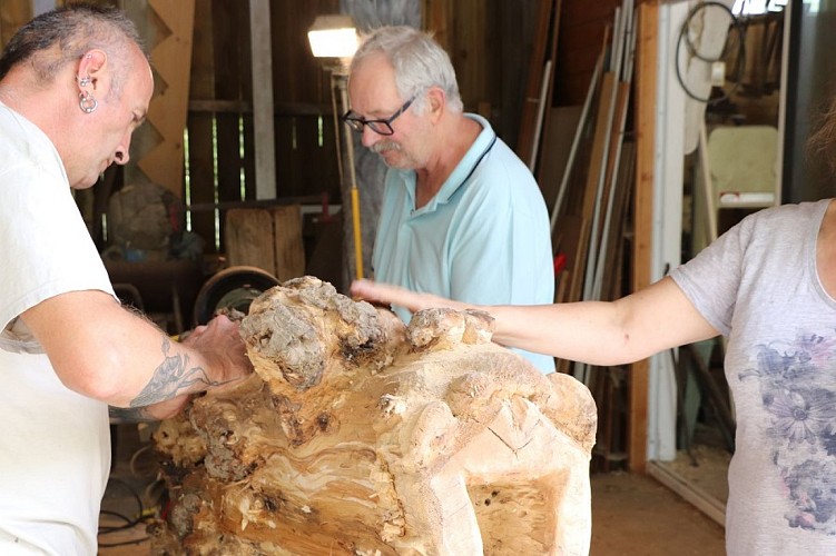 Exemple d'une oeuvre effectuée collectivement
